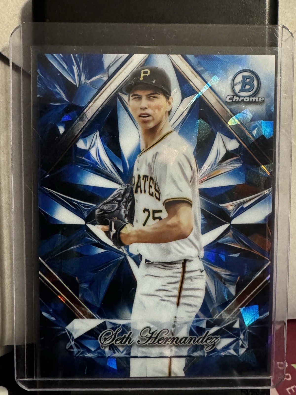 2025 Bowman Draft Sapphire Edition Seth Hernandez Sapphire Selections SP SS-6