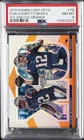 2019 CONTENDERS OPTIC X'S & O'S ORANGE #TD DEVIN MCCOURTY/TOM BRADY 40/50 PSA 8