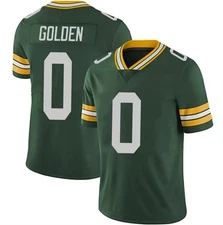 Youth/Adult Stitched Packers #0 Golden Green 2025 Vapor Jersey  S - 5XL