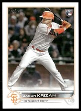 Jason Krizan Rookie 2022 Topps Update San Francisco Giants