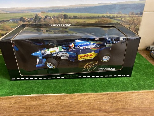 MINICHAMPS 1:18 MICHAEL SCHUMACHER BENETTON RENAULT B195 WORLD CHAMPION 1995