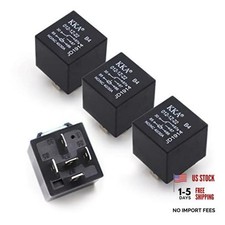 4 PCS 40A Automotive Relays - 5 Pin Relay - 12V Waterproof - 4 PCS