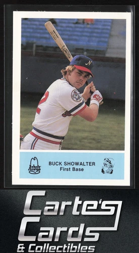 Buck Showalter 1982 Arby's Nashville Sounds #NNO Nashville Sounds