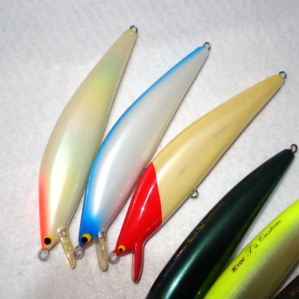 TACKLE HOUSE JDM K-ten BLUE OCEAN BKF115 & BKLM115 Seabass Minnow Made in Japan - Image 2 of 4