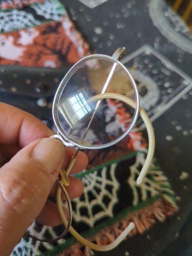Vintage Artcraft 1/20 12K GF White Gold Filled Eyes Spectacles Glasses w/ Case - Picture 3 of 14