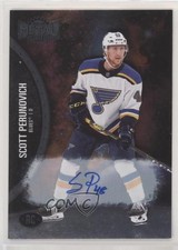 2021 Skybox Metal Universe Rookies Silver /399 Level 1 Scott Perunovich Auto u2v