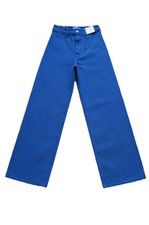 NWT Universal Thread Women's High Rise Sailor Wide Leg Jeans in Blue Size 00