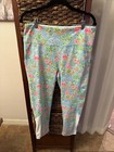 XL Disney Parks x Lilly Pulitzer Mickey Minnie Weekender Floral Leggings NWOT — photo 1
