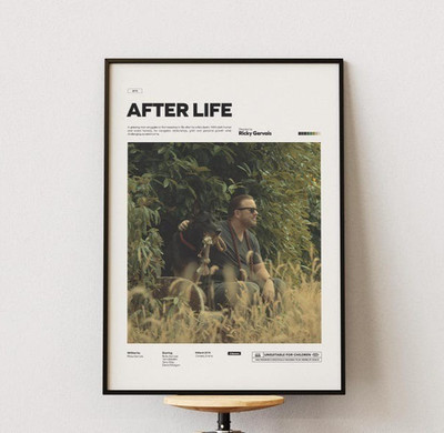 After Life Poster 24x36   Ricky Gervais TV Series Print Wall Art Decor