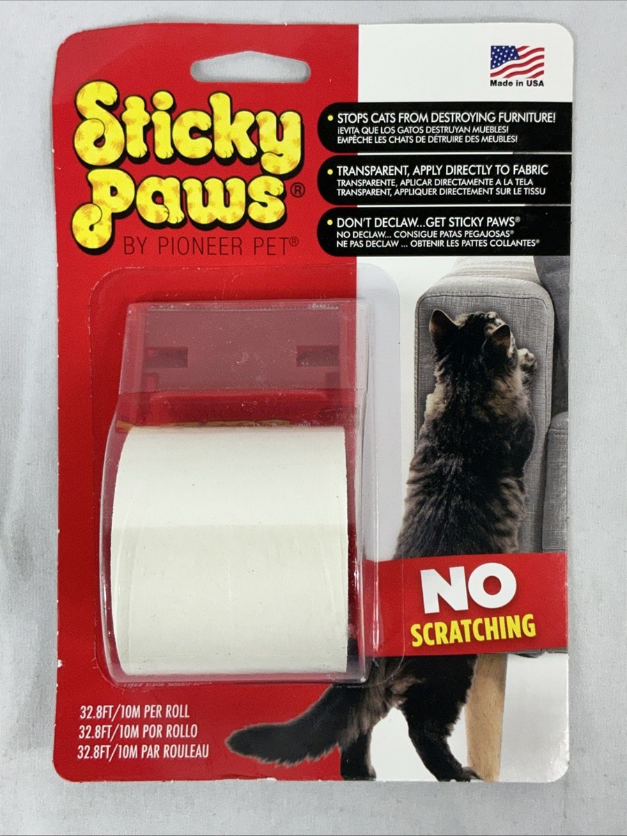 Pioneer Pet Sticky Paws on a Roll Cat Deterrent 29248 for sale