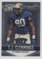 2015 Panini Prizm Collegiate Draft Picks TJ Clemmings #238 Rookie RC