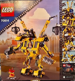 FACTORY SEALED RETIRED LEGO SET #70814 THE LEGO MOVIE: Emmet's Constuct-O-Mech!