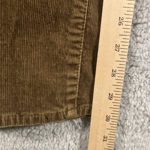 J. Pantaloni in velluto a coste Crew Favorite Fit donna 8 marroni Cabincore casual bootcut chic - Foto 6 di 11