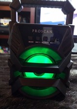 PROSCAN Multicolor LED Boombox Portable Speaker