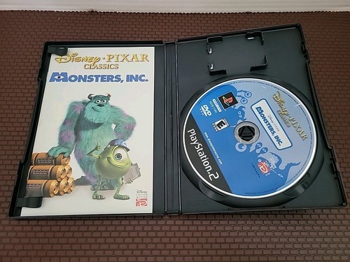 Disney Pixar Classics Monsters Inc. Sony PlayStation 2 Juego PS2 2002 Completo - Imagen 3 de 4