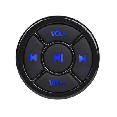 Wireless Bluetooth 5.0 Remote Controller Media Button Car Motorcycle Bike