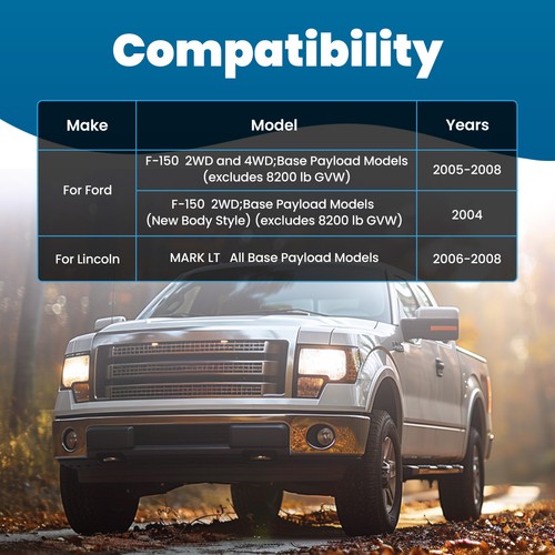 2x Front Lower Control Arms & Ball Joint For 2005-2008 Ford F150 Lincoln Mark LT - Picture 12 of 20
