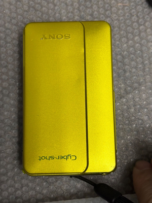 Sony Cyber shot DSC-TX10 Yellow Digital Camera Compact Tested