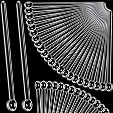 Honeydak 1/32 Teaspoon Micro Scoops 150 Milligram Mini Measuring Spoons Tiny Lit