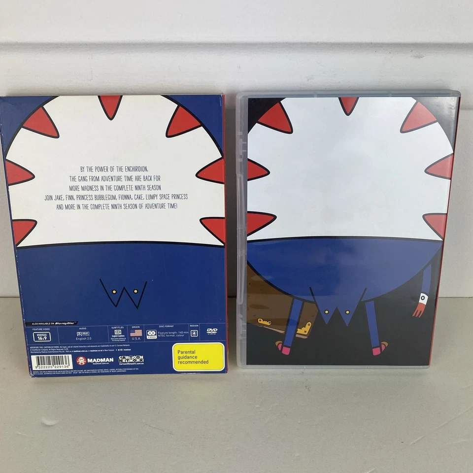Adventure Time Complete Season 9 (DVD, 2012) NTSC Region 4 VGC with Slipcover - Bild 4 von 4