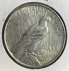 ⭐ 1922 US PEACE DOLLAR SILVER COIN, XF ⭐