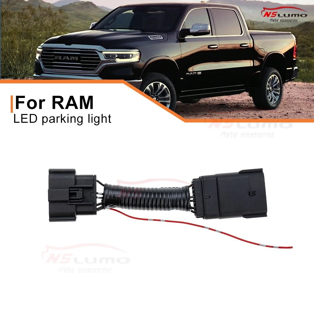 For 2019+ Ram 1500 w/ LED Headlight Tap into the parking light painless wiring
Opens in a new window