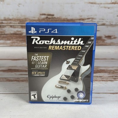 Rocksmith 2014 Edition Remastered PS4 PlayStation 4 Game Used No Manual