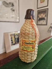 Vintage Prastara Eau De Cologne Polish Poland Basket Bottle