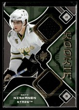 2007-08 Spx rookie jersey Matt Niskanen #189