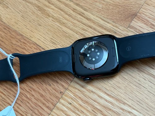 Apple Watch Series 10 Bundle USB 46mm Sport Band M/L Jet Black MWWQ3LW/A - Photo 6 sur 10