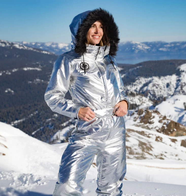 Tipsy Elves Sleek Silver Bullet Ski Snow Suit Fud Trim Winter NEW XS EXTRA SMALL
Opens in a new wind