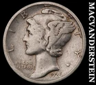 1926-D Mercury Dime- Silver- Scarce Better Date No Reserve #J4970