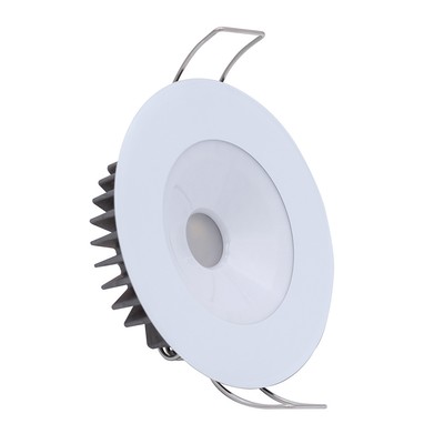 Lumitec Illusion Flush Mount LED Down Light - Spectrum RGBW - Cool White - White