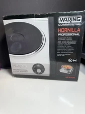 WARING WEB300 COMMERCIAL SOLID DISK CAST-IRON SINGLE 110 VOLT ELECTRIC BURNER