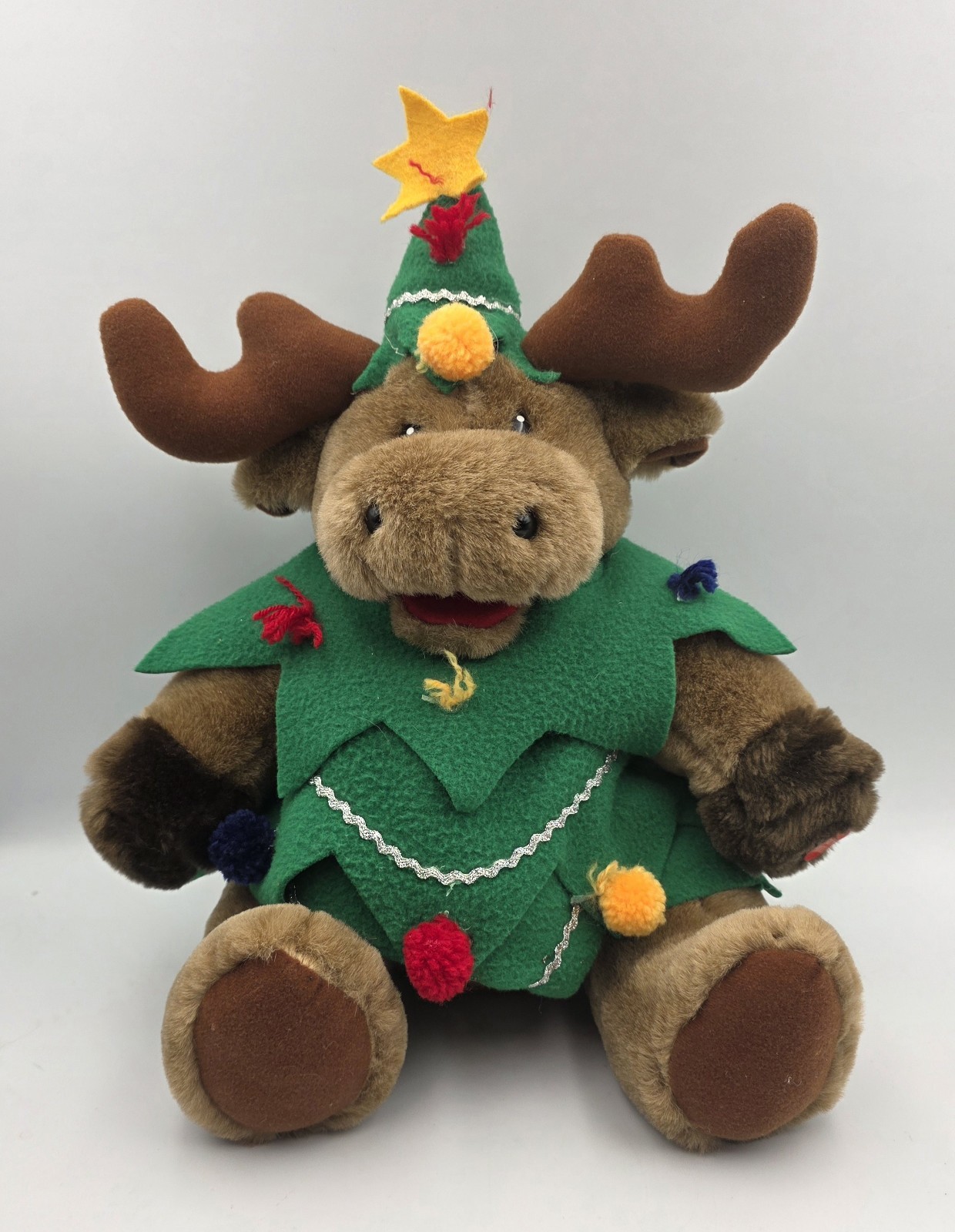 PBC 12” Musical Jingle Bells Christmas Moose (Tested and Working) *Loud Motor*