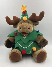 PBC 12” Musical Jingle Bells Christmas Moose (Tested and Working) *Loud Motor*