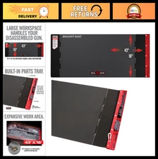 XXL & Universal Gun Cleaning Mat - Non-Slip, Oil Resistant, Padded - 47.25"x19.5