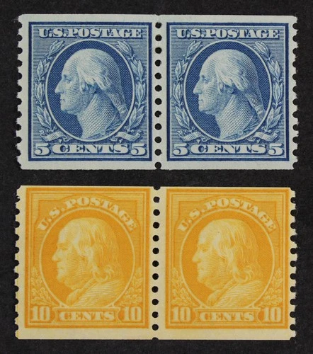CKStamps: US Stamps Collection Scott#496 Washington Mint LH OG #497 NH OG