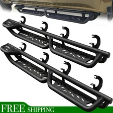 For 2019-2026 Silverado / Sierra 1500 Crew Cab Drop Running Boards Side Step Bar
