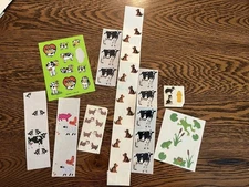 Vintage Animal Stickers Hambly 3M