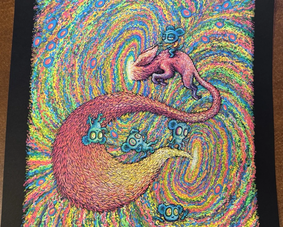 Impresión artística de Marq Spusta jugando en los portales S/# 200 ilustraciones de póster de ganso Foto 4 de 4