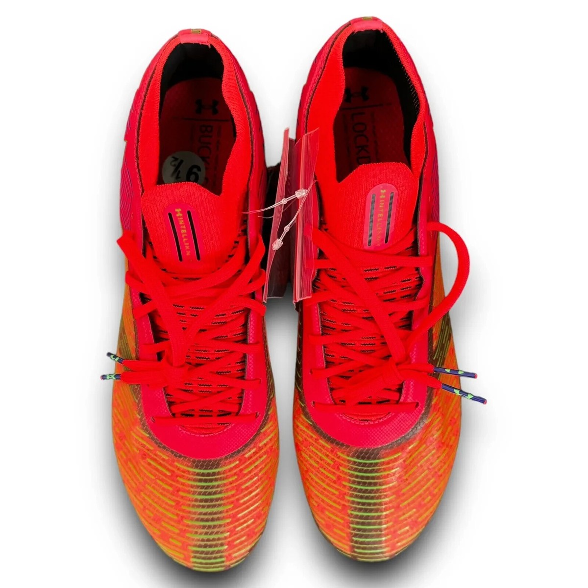 Under Armour Shadow Pro FG Men’s Size 9 Soccer Cleats Carbon Fiber 3025643-600 Under Armour Shadow Pro FG Mens Soccer Cleats 3025643 600 Sz  main image 4