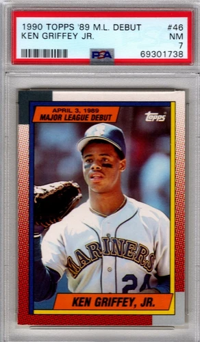1990 Topps '89 Debut Ken Griffey Jr. (HOF) PSA 7