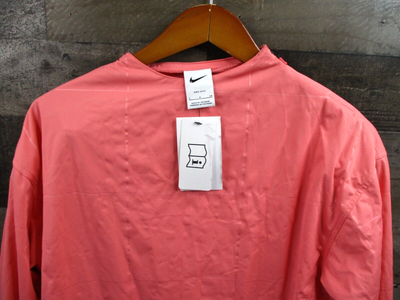 Nike Storm Fit Jacket Womens Small Pink Active Pullover Wind 