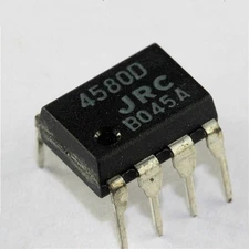 10PCS IC JRC DIP-8 JRC4580D Operational Amplifiers NEW 