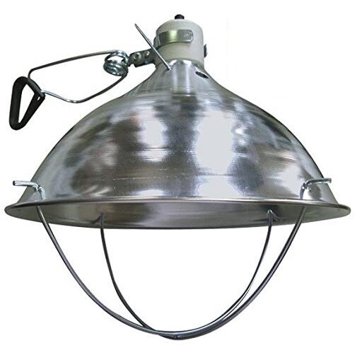DELUXE BROODER LAMP FIXTURE WITH CLAMP CHICKEN COOP HEN CHICK