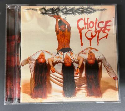 Carcass レコード GRIND CORE DEATH L CARCASS - Choice Cuts (2004 Earcache USA ) Death Metal Grindcore
