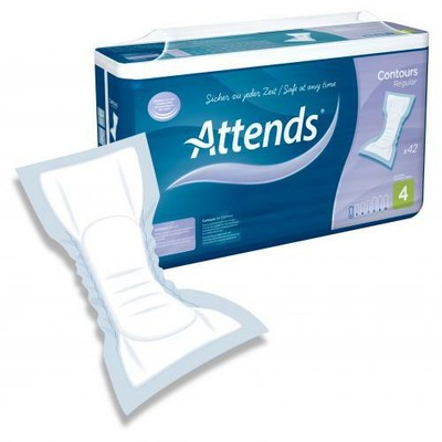 ATTENDS Contours Regular 4 Vorlagen 42 St PZN 6105473
