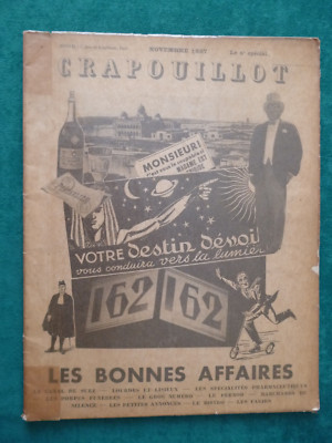 LE CRAPOUILLOT - November 1937 Suezkanal Lourdes Pernod