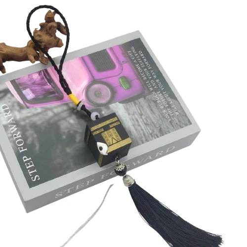 Car Hanging Ornament 5x5x5cm | Kaaba Car Hanging Decor Islamic